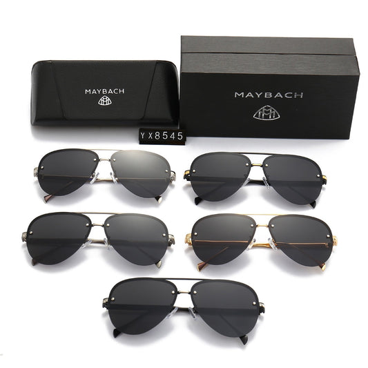 5 colors Inspired Rimless Aviator Sunglasses