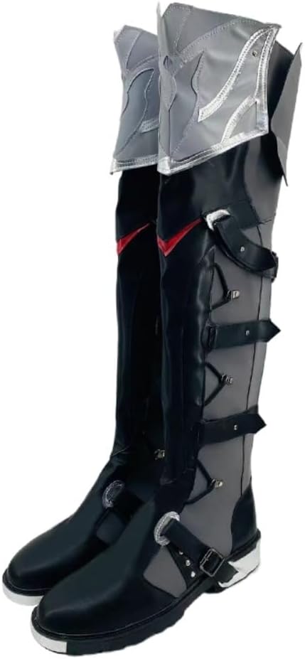 Game Genshin Impact Wriothesley Cosplay Shoes Halloween Carnival Party Outfit Women Men Cosplay Shoes Role Play