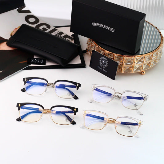 Fashion 4 Color Plain Glasses 3276