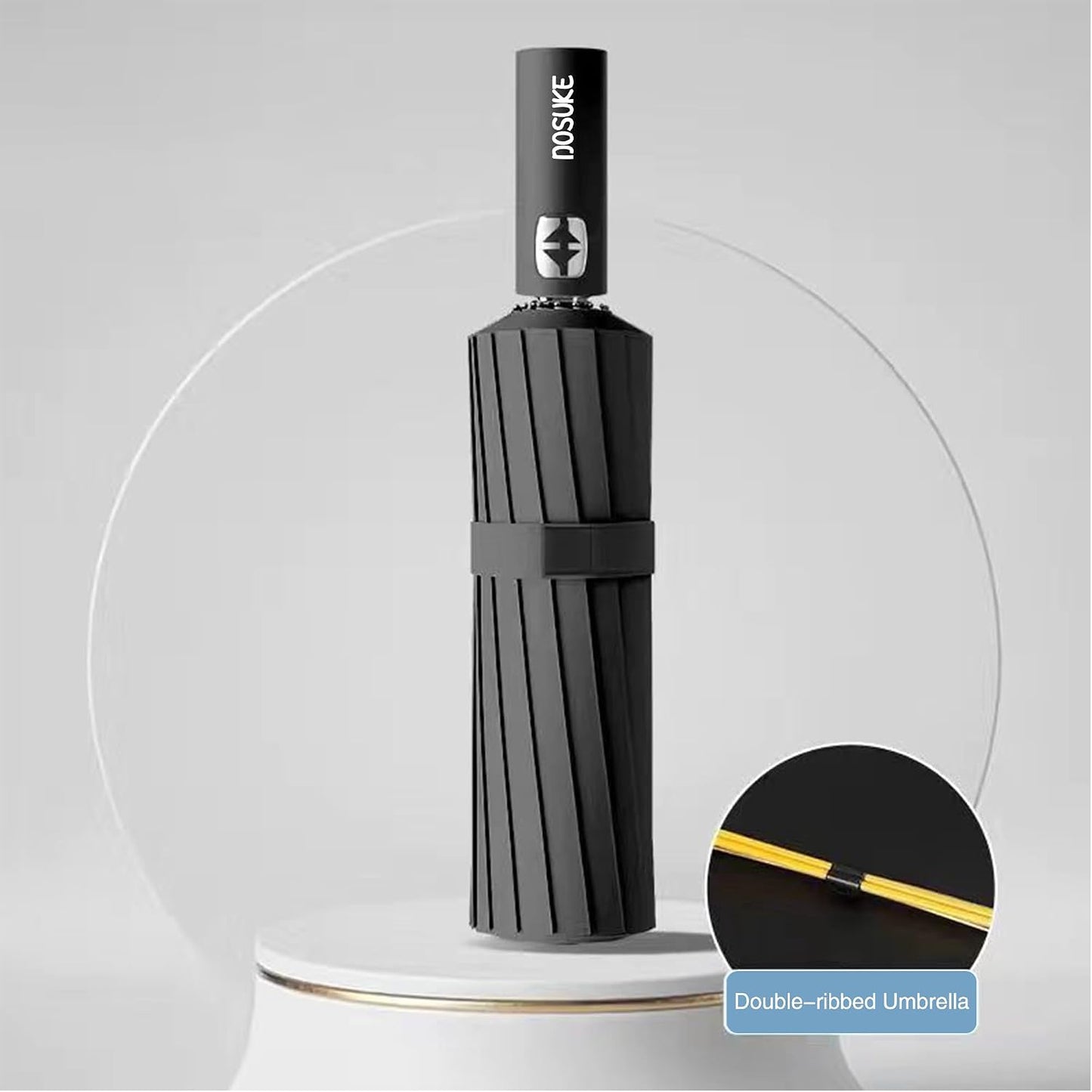 Travel Umbrella Windproof Auto Open & Close Collapsible Folding Small Compact Backpack Car travel Essentials Purse Umbrellas