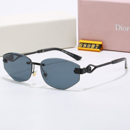 4 colors New hot HD lenses frameless design sunglasses 68097