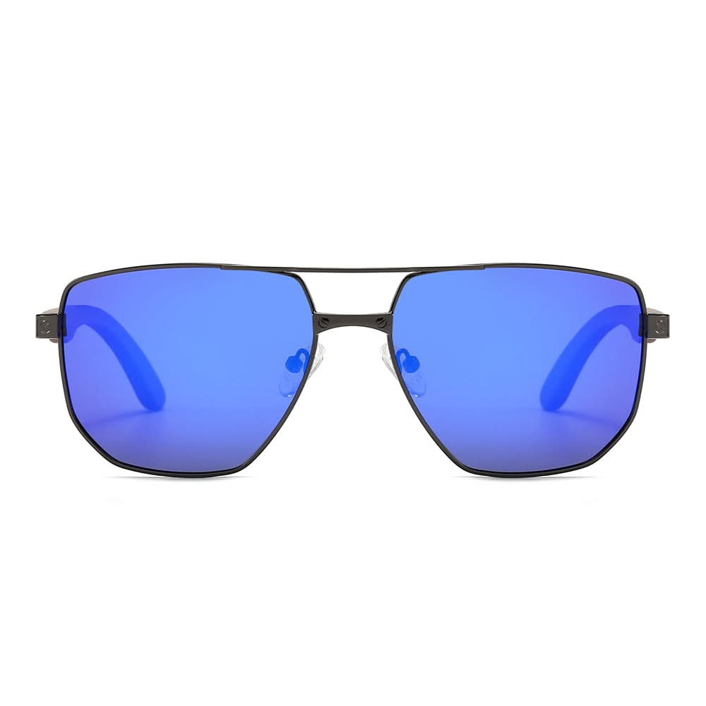 Dollger Wood Vintage Aviator Sunglasses