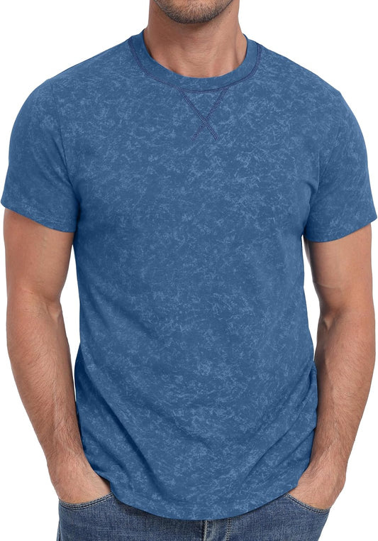 Sailwind Men's Cotton T-Shirts Short Sleeve Casual Summer Shirts Lightweight Tees