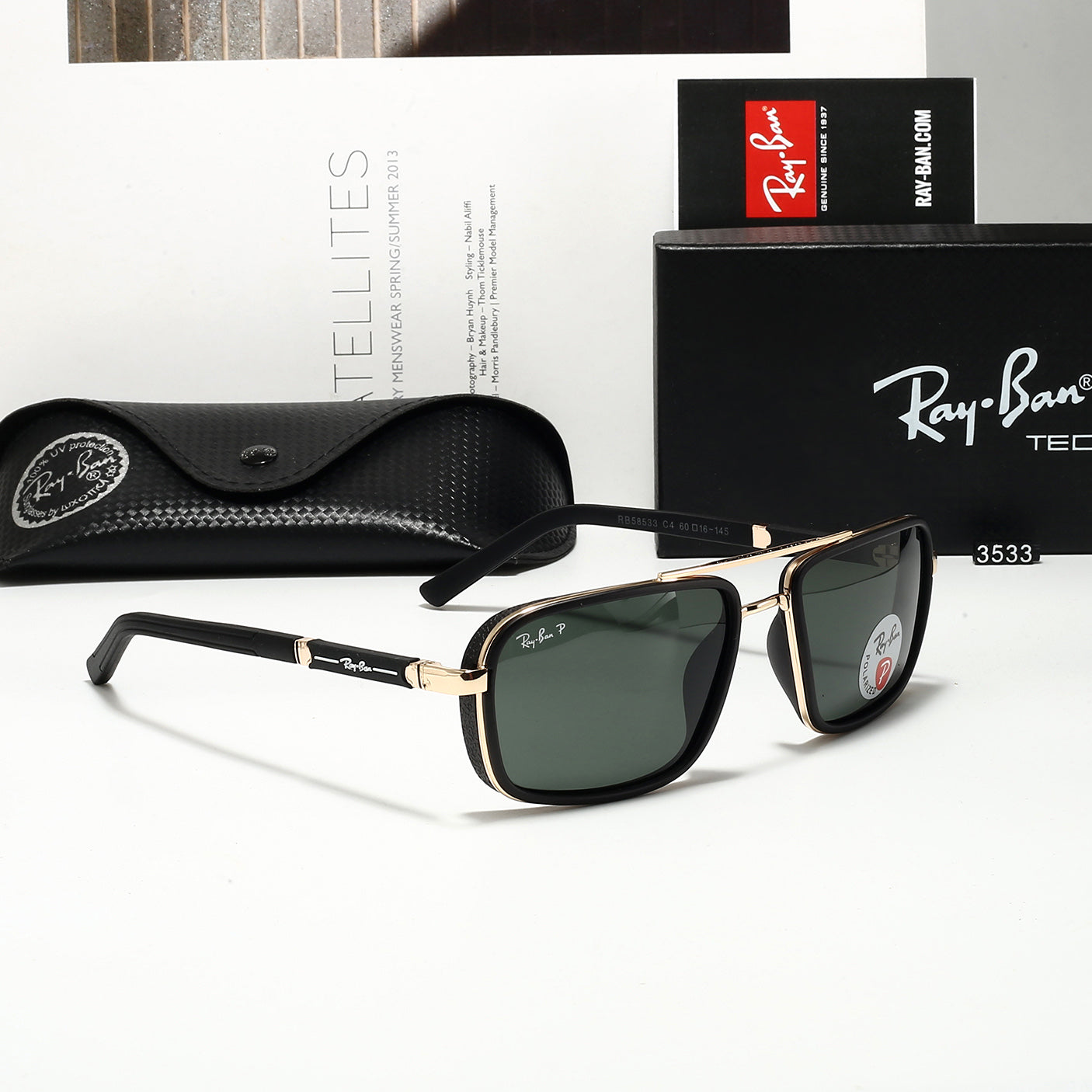 Fashion hot 5 color sunglasses 3533