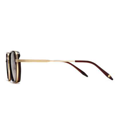Dollger Oversized Square Tinted Sunglasses