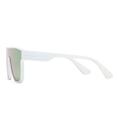 Dollger aviator sunglasses with glossy lenses