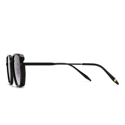 Dollger Oversized Square Tinted Sunglasses