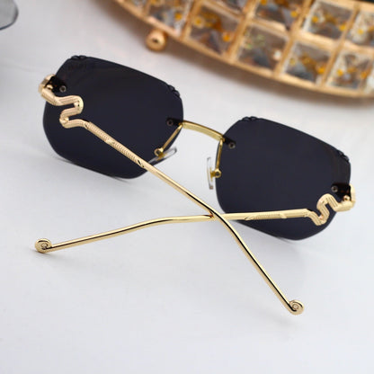 9 colors new popular rimless sunglasses B0729