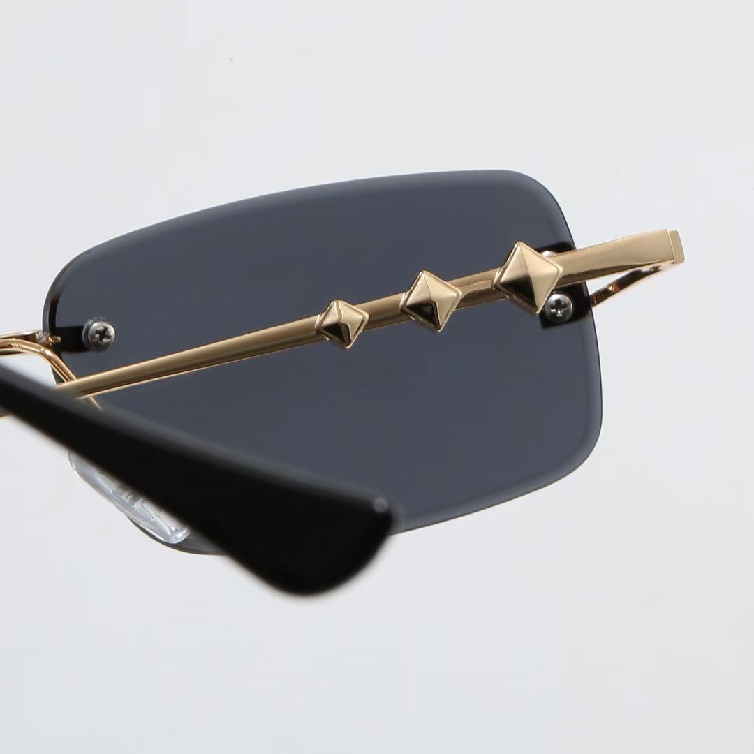 7 colors New hot HD lenses Frameless Sunglasses