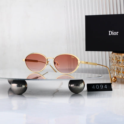 8 colours High-definition lens metal full-frame sunglasses 4094