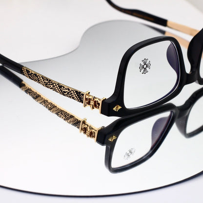 Fashion 4 Color Plain Glasses 0203