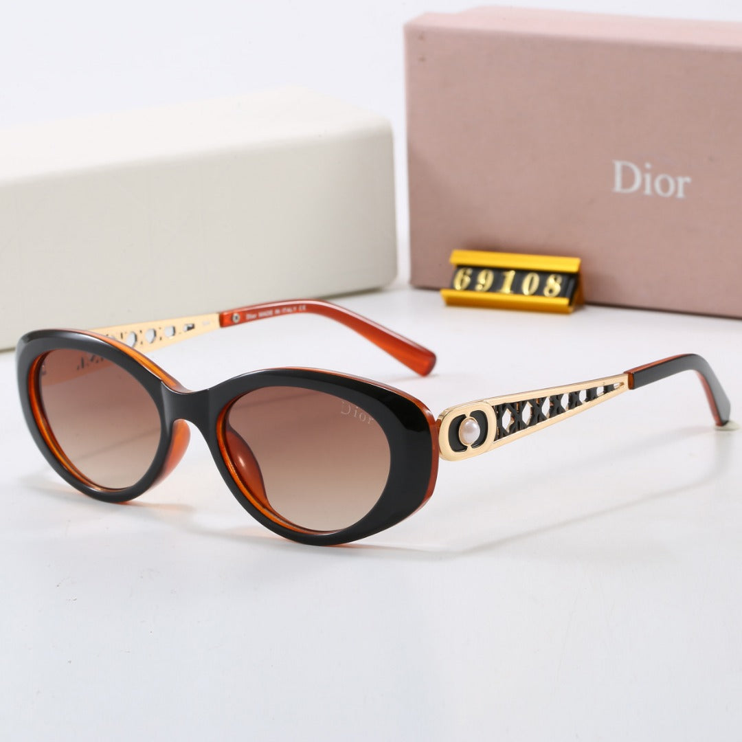 8 colors New hot HD lenses Full frame design sunglasses 69108