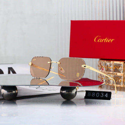 10 Colors New Hot HD Frameless Sunglasses 88034