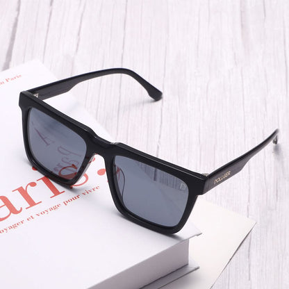 Dollger Square  Hipster Acetate Square Tinted Sunglasses