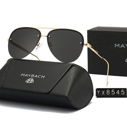 5 colors Inspired Rimless Aviator Sunglasses