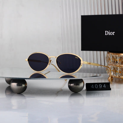 8 colours High-definition lens metal full-frame sunglasses 4094