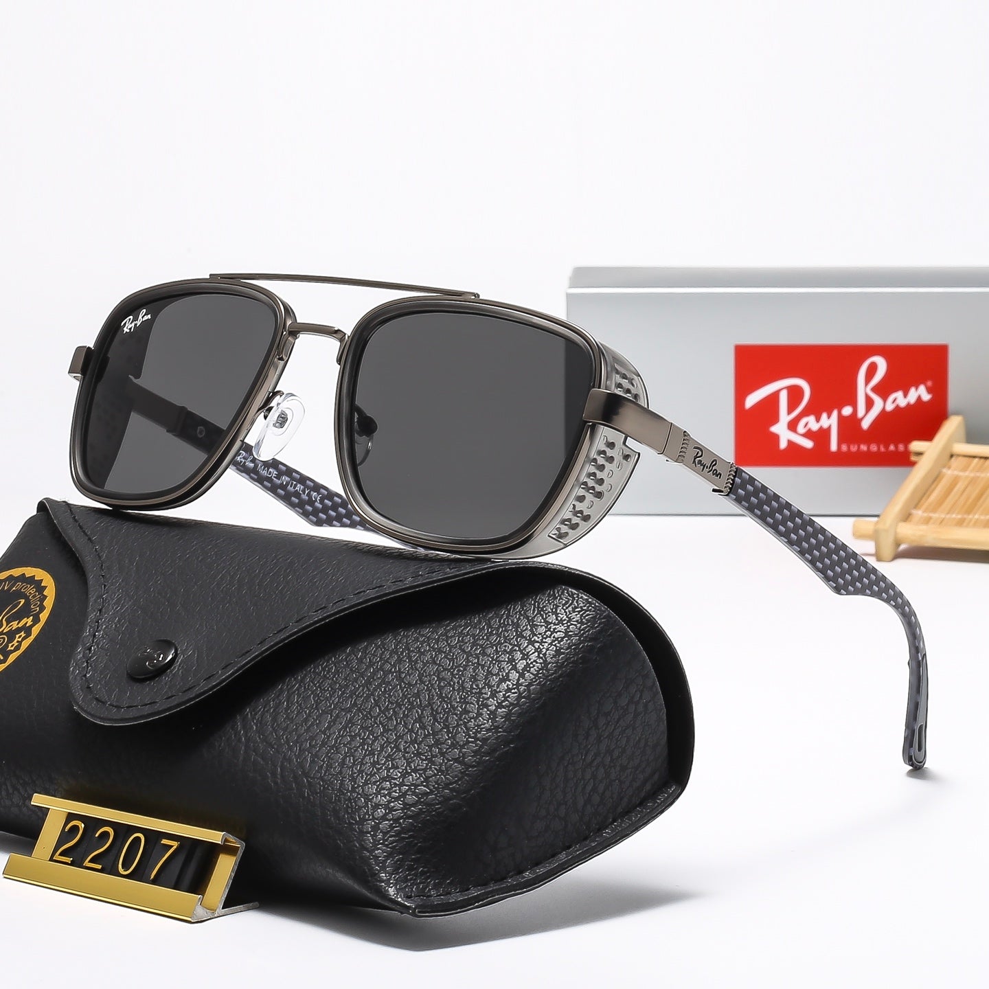 Fashion hot 6 color sunglasses 2207
