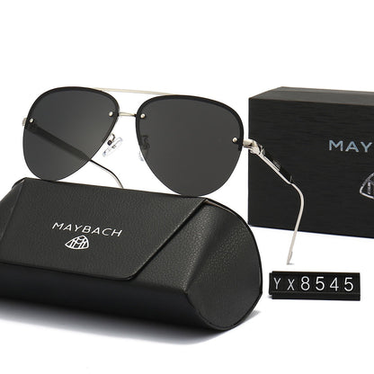 5 colors Inspired Rimless Aviator Sunglasses