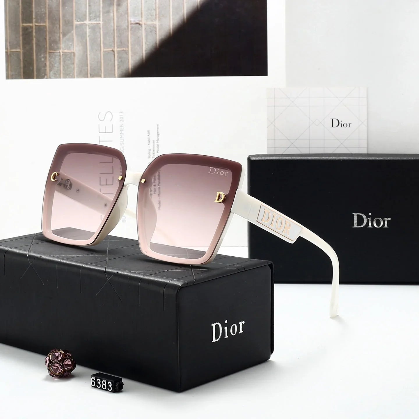 Fashion hot 5 color sunglasses 6383
