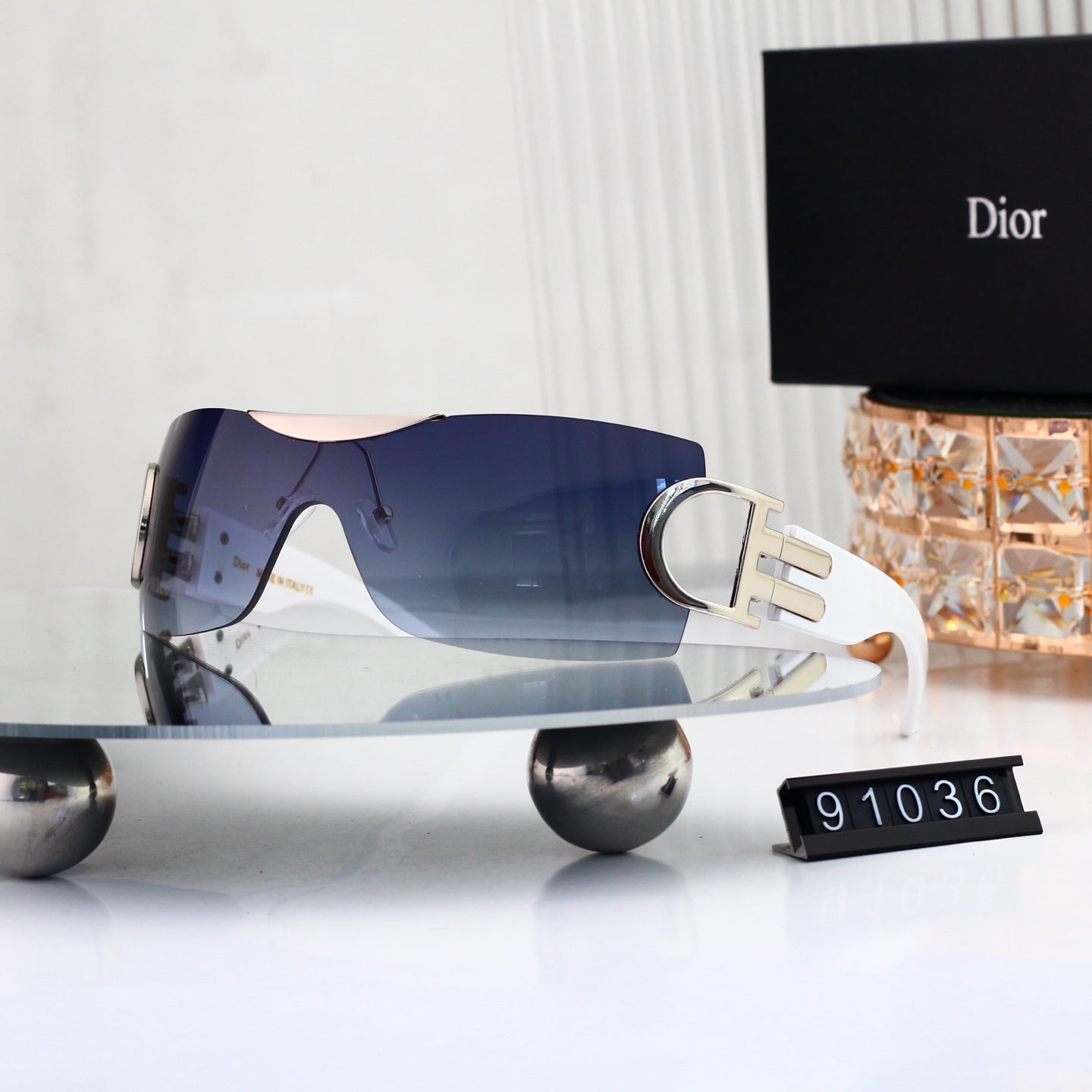 9 colors New hot HD lenses No borders design sunglasses 91036