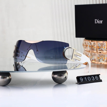 9 colors New hot HD lenses No borders design sunglasses 91036