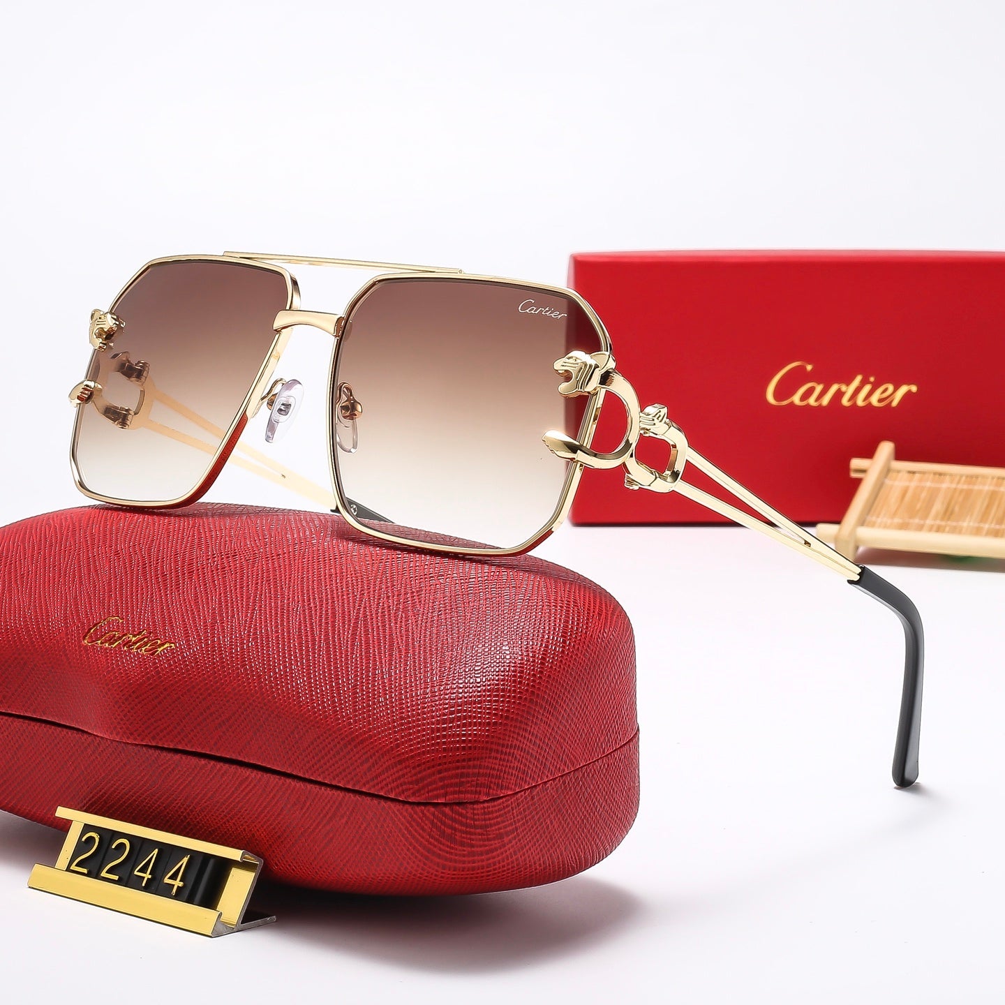 Fashion hot 8 color sunglasses 2244