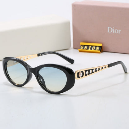 8 colors New hot HD lenses Full frame design sunglasses 69108