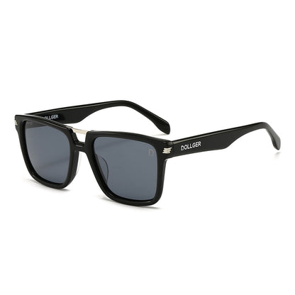 Dollger Square Aviator Tinted Sunglasses