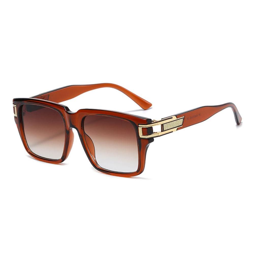 Dollger Fashion Retro Square Frame Sunglasses