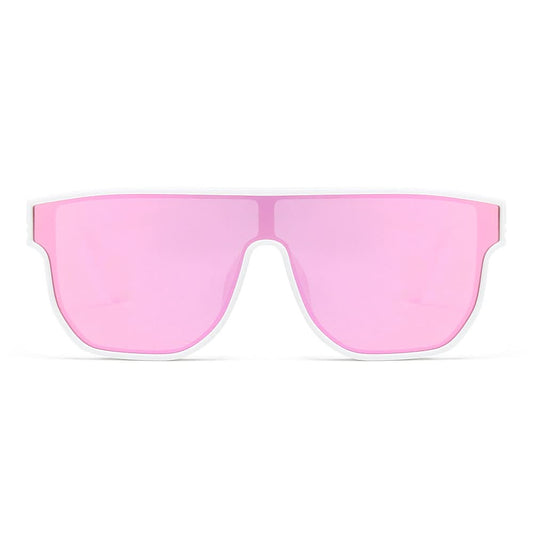 Dollger aviator sunglasses with glossy lenses