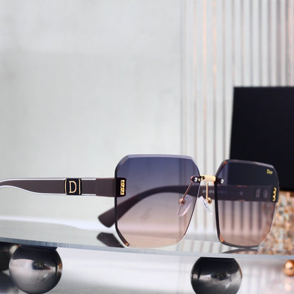 6 colors New hot HD lenses No borders design sunglasses 3419