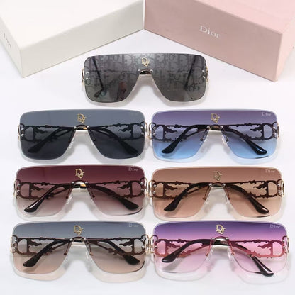 7 colors New hot HD lenses No borders design sunglasses