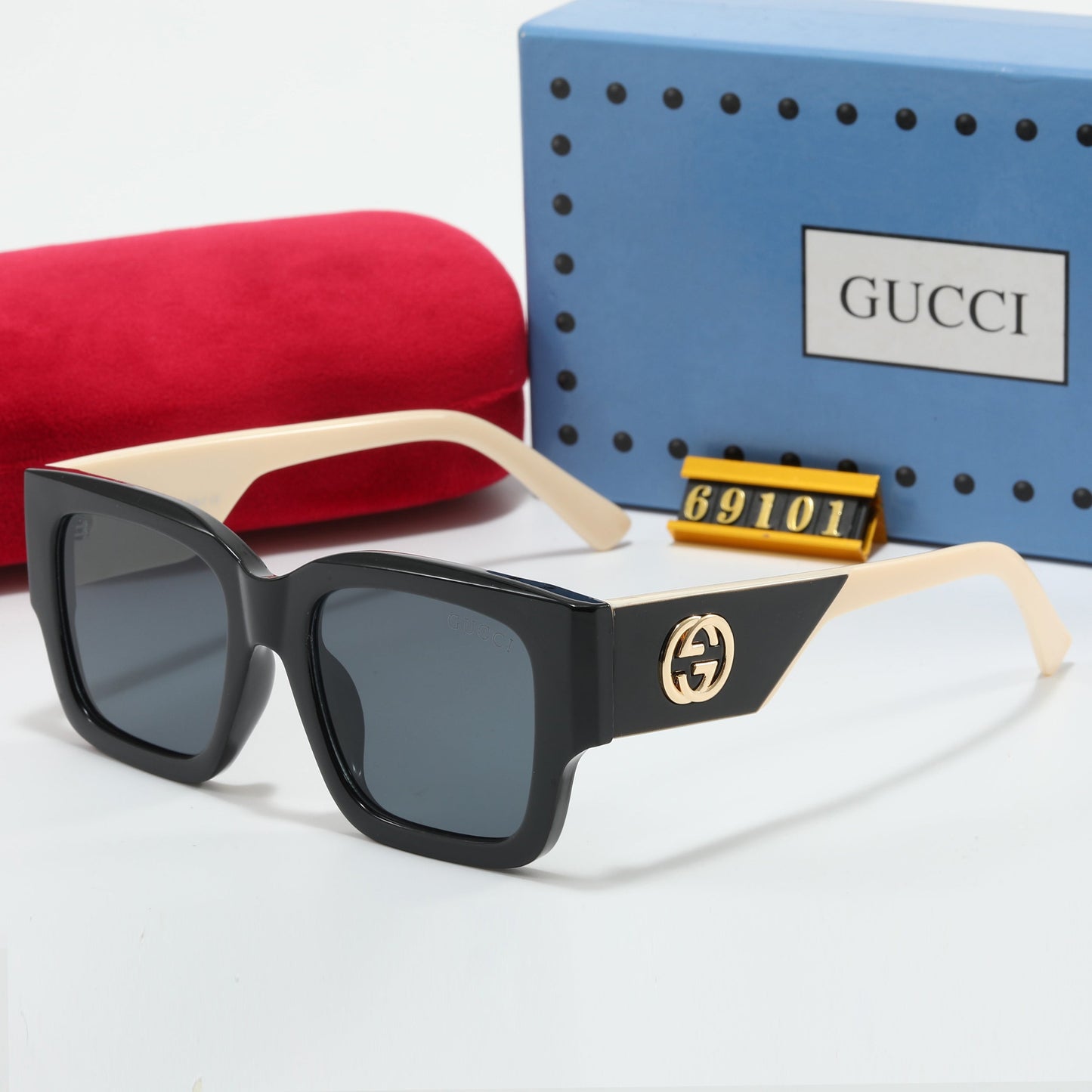 8 colors new hot full flarm sunglasses 69101
