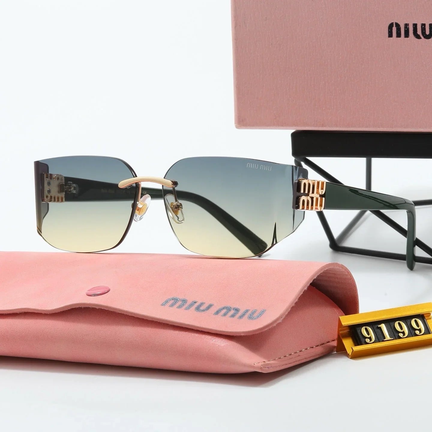 Fashion hot 6 color sunglasses 9199