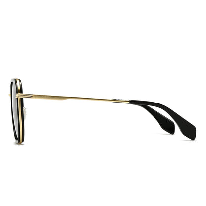 Dollger Retro Polygon Trendy Square Polarized Sunglasses