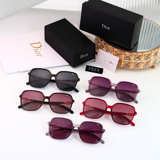 5 colors New hot HD lenses Full frame design sunglasses 3553
