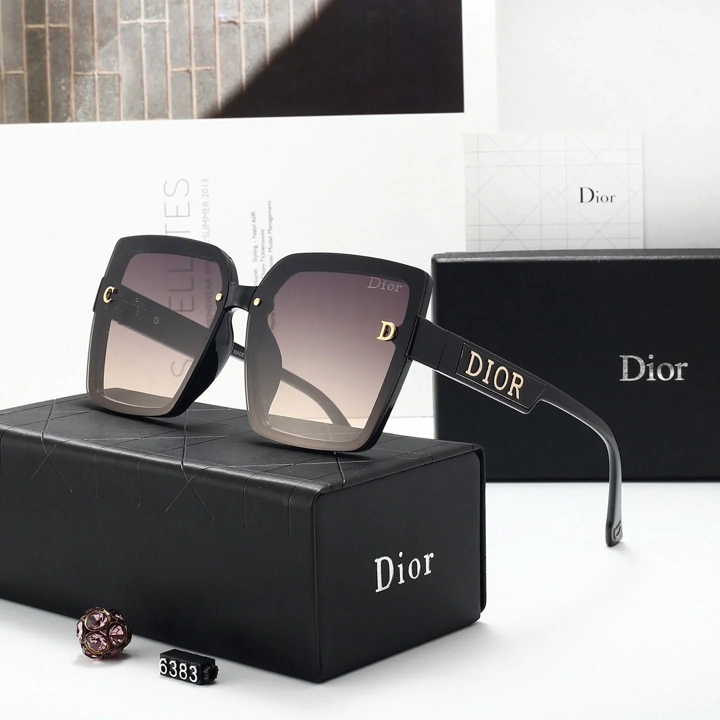 Fashion hot 5 color sunglasses 6383