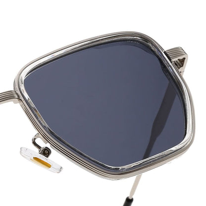 Dollger Oversized Square Tinted Sunglasses
