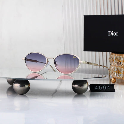 8 colours High-definition lens metal full-frame sunglasses 4094