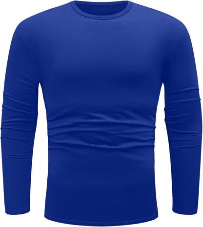Sailwind Men's Base Layer Lightweight Long Sleeve CrewThermal Underwear Royal