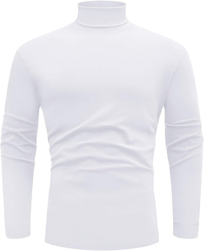 Sailwind Men's Lightweight Turtleneck Shirts Long Sleeve Thermal Pullover Sweater