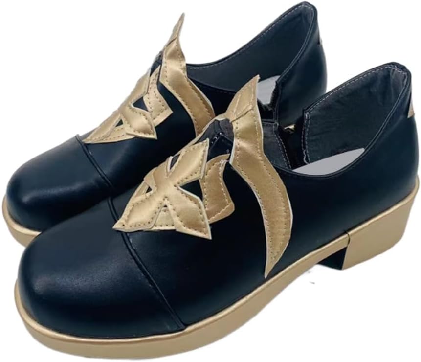 Game Genshin Impact Dahlia Cosplay Shoes Mond's Deacon Halloween Carnival Party Outfit Women Men Cosplay Shoes Role Play