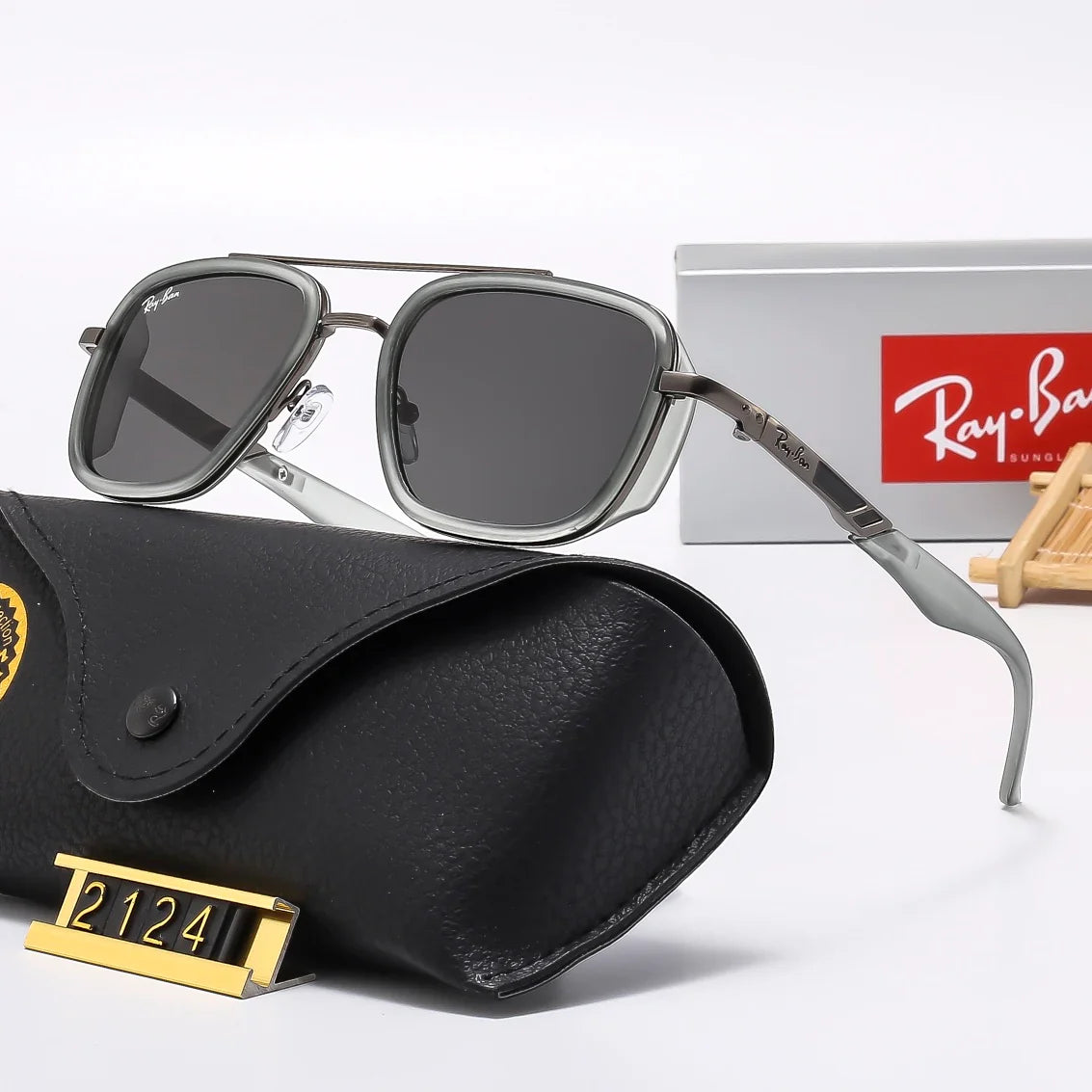 Fashion hot 6 color sunglasses 2124