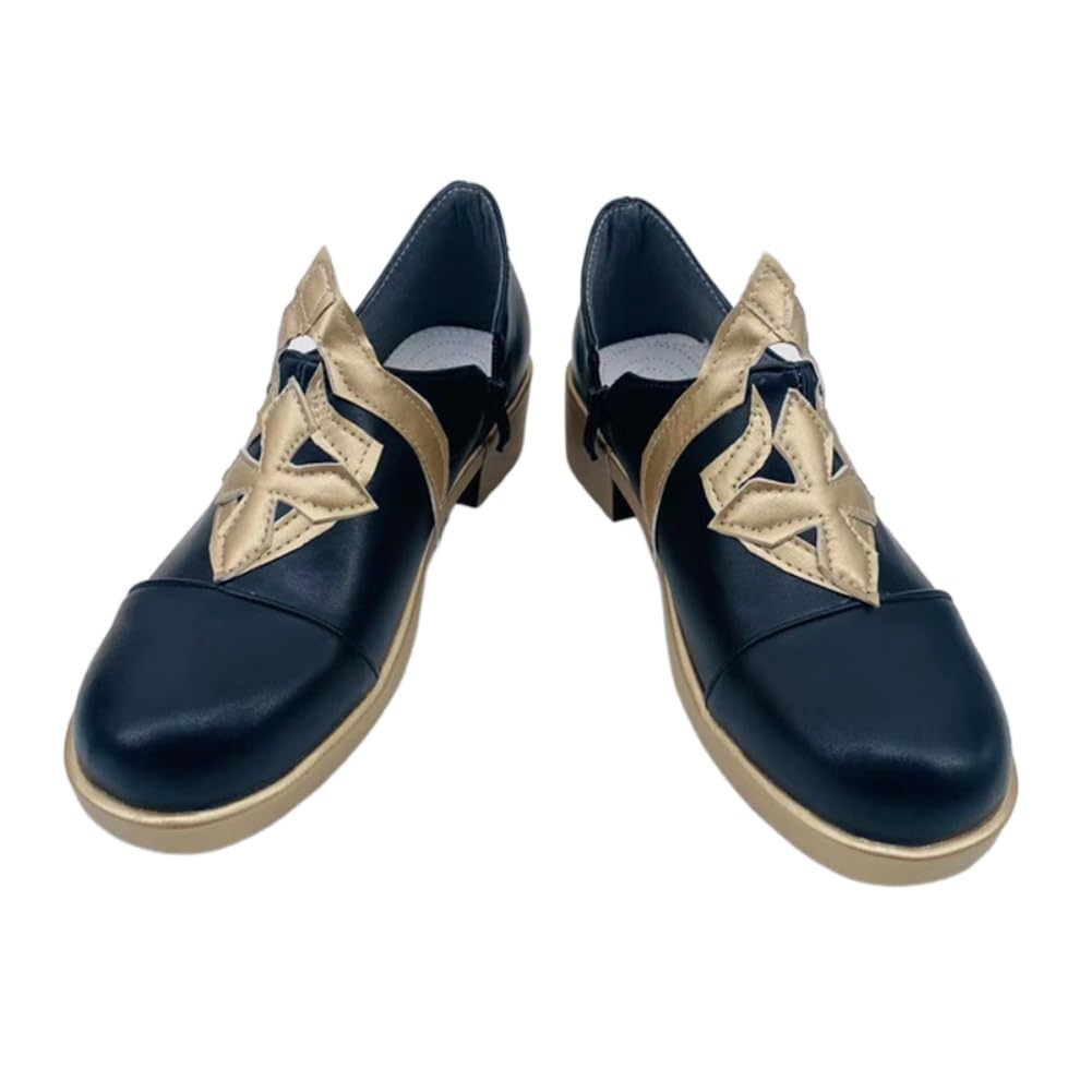 Game Genshin Impact Dahlia Cosplay Shoes Mond's Deacon Halloween Carnival Party Outfit Women Men Cosplay Shoes Role Play