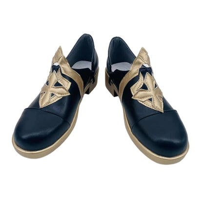 Game Genshin Impact Dahlia Cosplay Shoes Mond's Deacon Halloween Carnival Party Outfit Women Men Cosplay Shoes Role Play