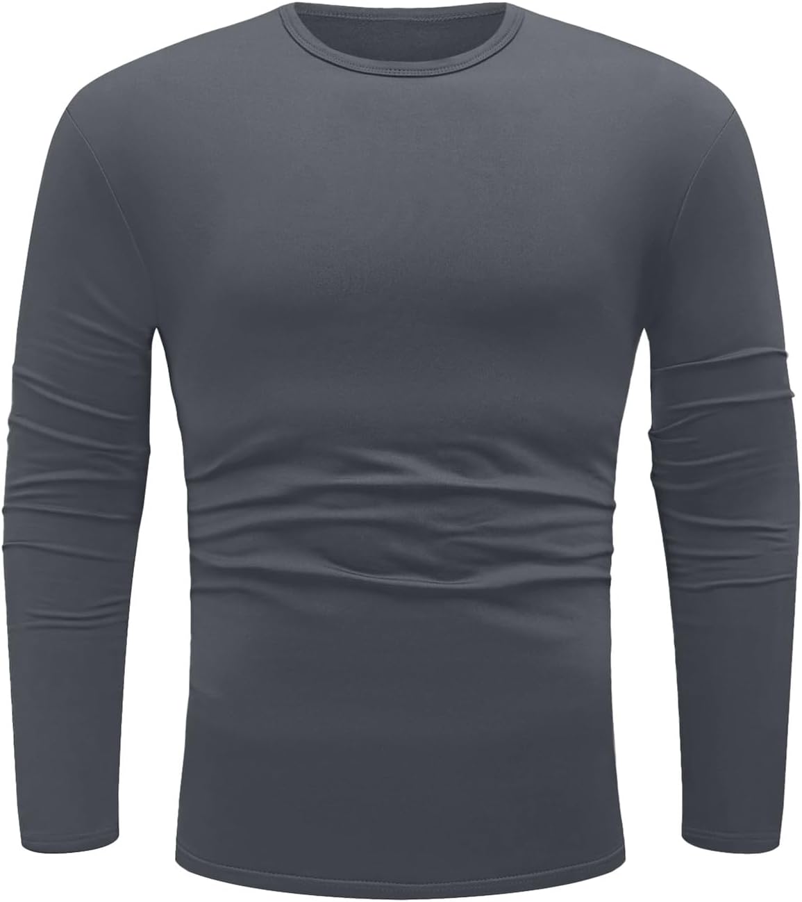 Sailwindt Mens Rash Guard Base Layer Crew Shirts Long Sleeve Thermal Underwear