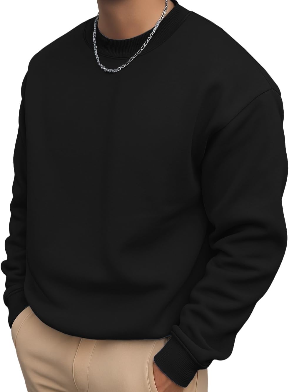 Sailwind Men's Crewneck Casual Sweatshirt Long Sleeve Fashion Cotton Pullovers