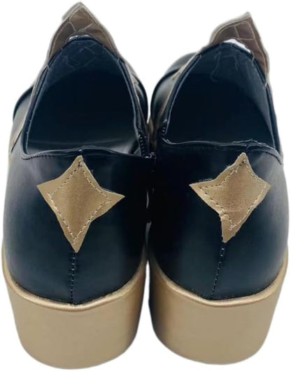 Game Genshin Impact Dahlia Cosplay Shoes Mond's Deacon Halloween Carnival Party Outfit Women Men Cosplay Shoes Role Play