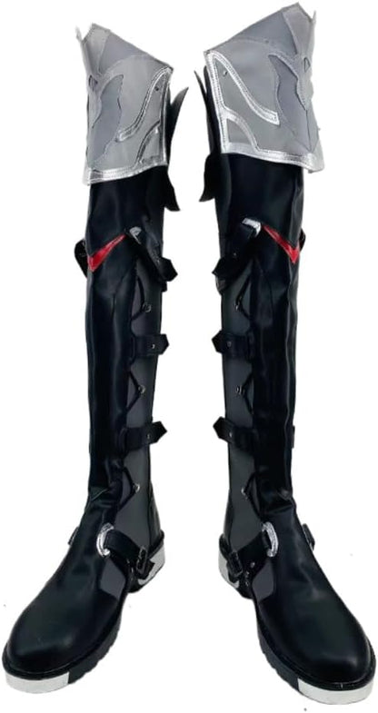 Game Genshin Impact Wriothesley Cosplay Shoes Halloween Carnival Party Outfit Women Men Cosplay Shoes Role Play