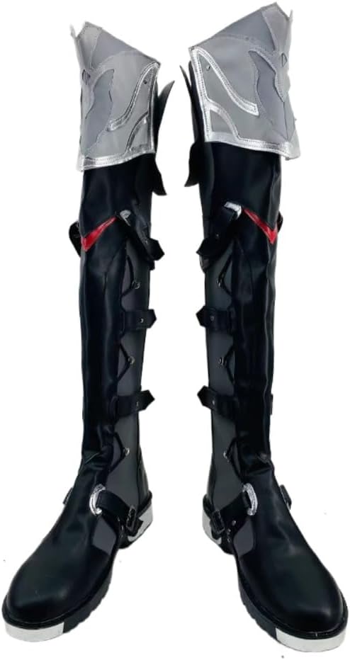 Game Genshin Impact Wriothesley Cosplay Shoes Halloween Carnival Party Outfit Women Men Cosplay Shoes Role Play